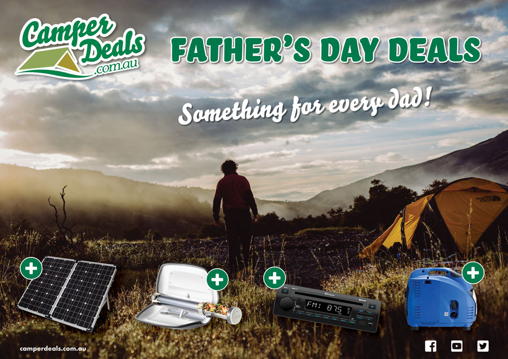 Camper deals – father’s day buyers guide 2018