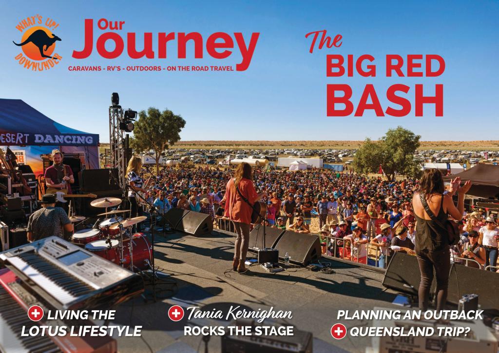 Our journey – the big red bash