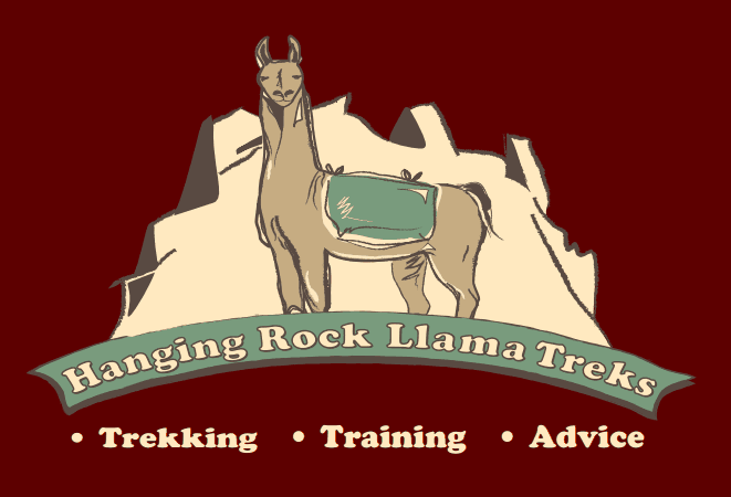 Hanging rock llama trecks