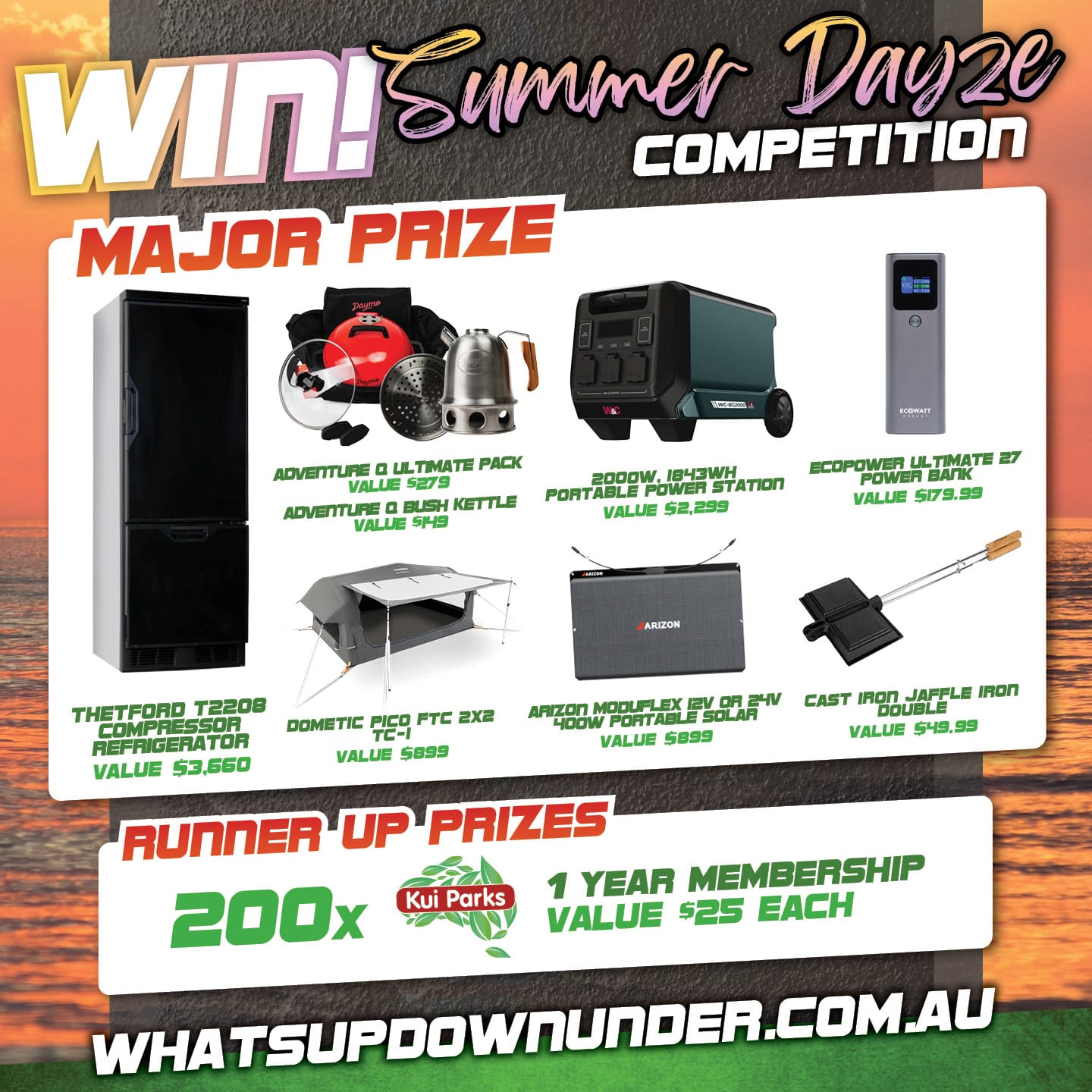 Camper Deals ‘Summer Dayze’ Artwork_Social