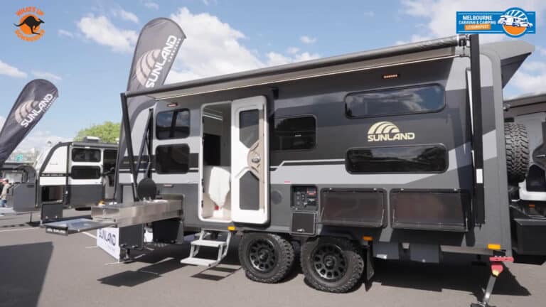 Sunland Caravans 18’6 LTD Edition Debuts With Proven Heritage At 18ft 6in, the new Sunland 186 TLD Edition jams in plenty for an adventurous family in a flexible size