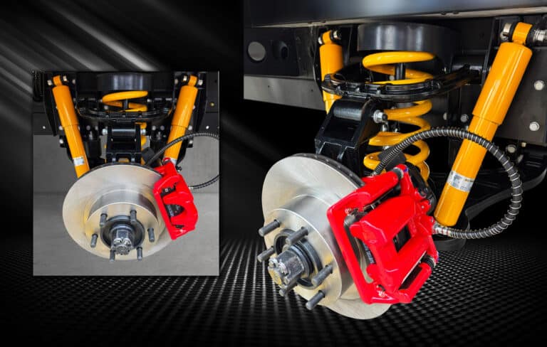 X Series wishbone suspension fits to a new chassis that benefits from a fused paint-fused metal