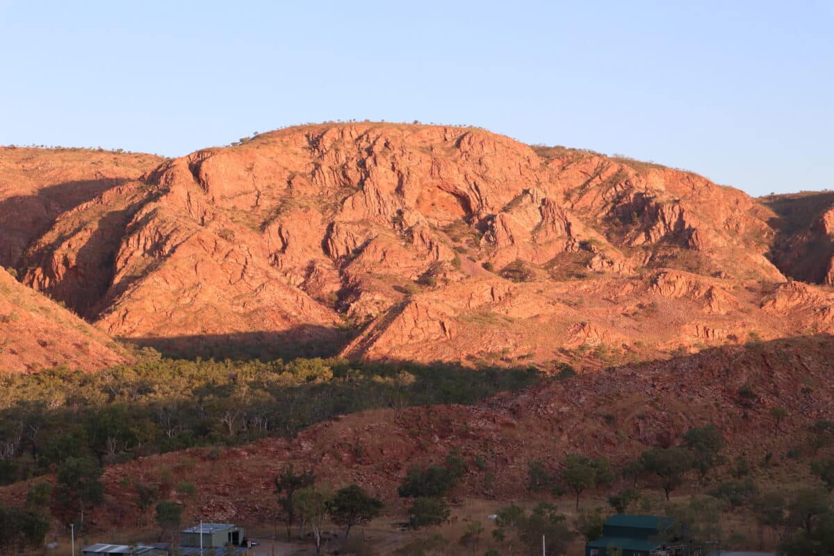 Moguls bask in afternoon sun at the Wuggubun Aboriginal Community Campground