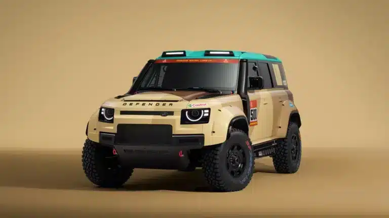 Land Rover Defender Dakar Rally D7X-R production-based 4WD front view