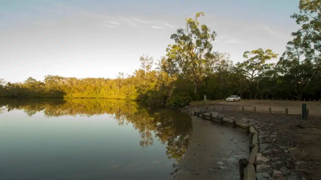 coochin-creek-waterway-bushland Bushland and waterways in the Coochin Creek area on the Sunshine Coast
