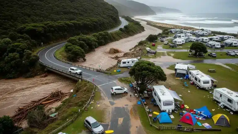 Nature Disrupts the Journey: What Caravan Travellers Should Know After the Great Ocean Road Flooding
