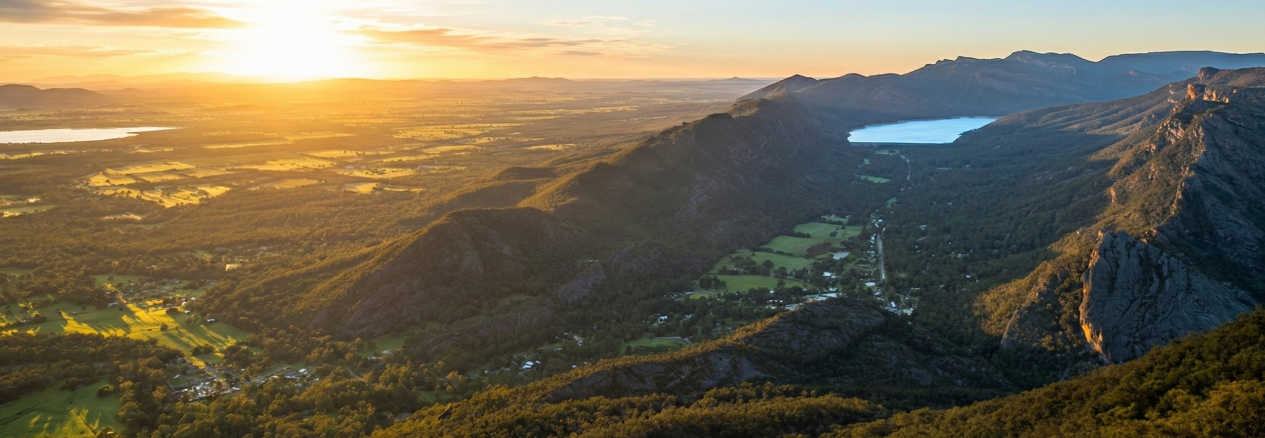 view from above halls gap
