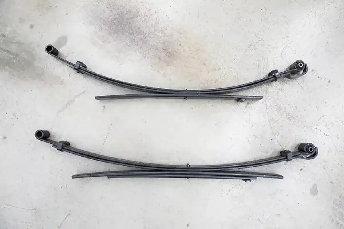 2026 Nissan Navara suspension leaf spring comparison