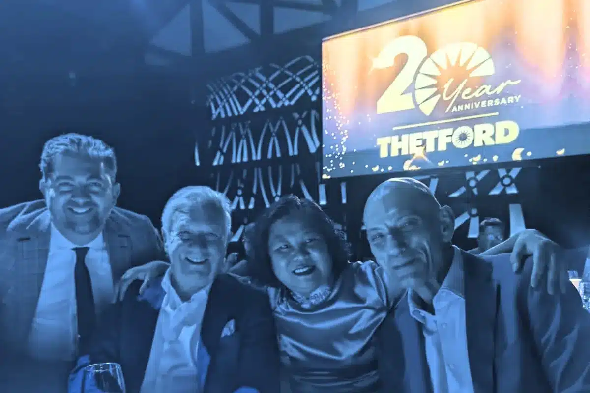 thetford 20 year anniversary jb group and jayco