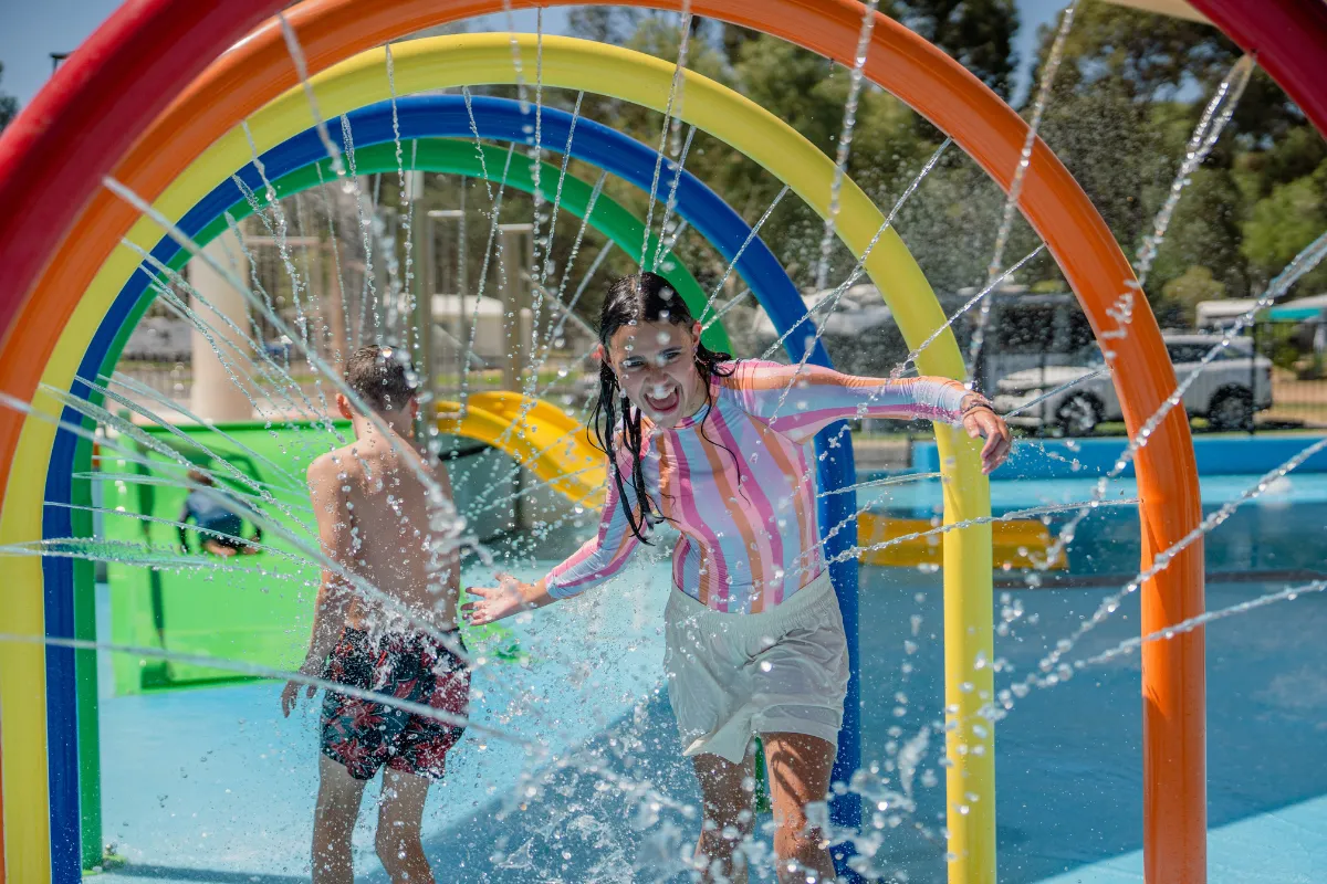 echuca nrma caravan park waterpark