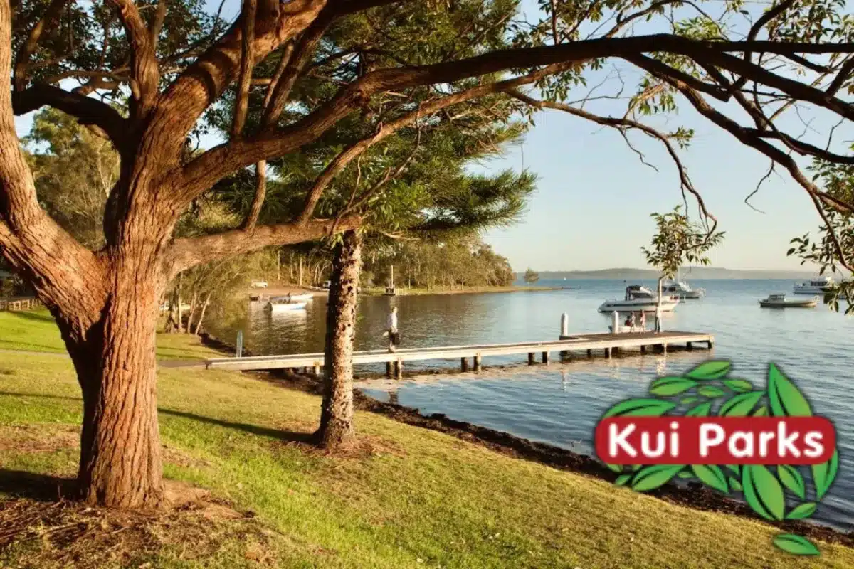 kui caravan park by lake