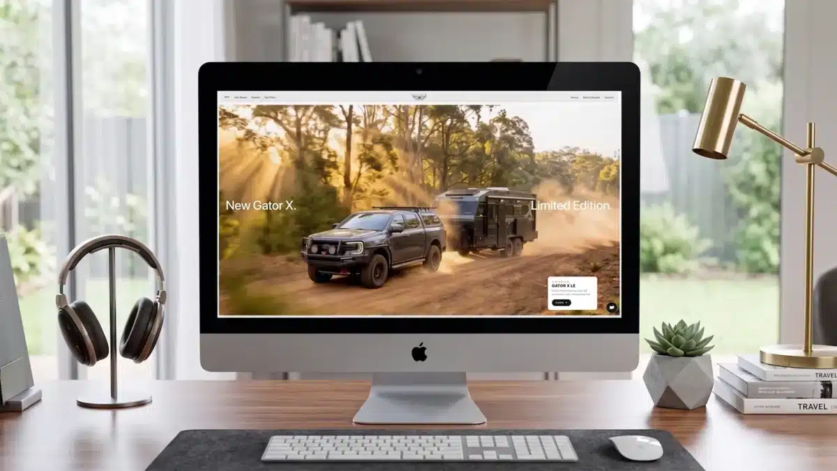 website on mac