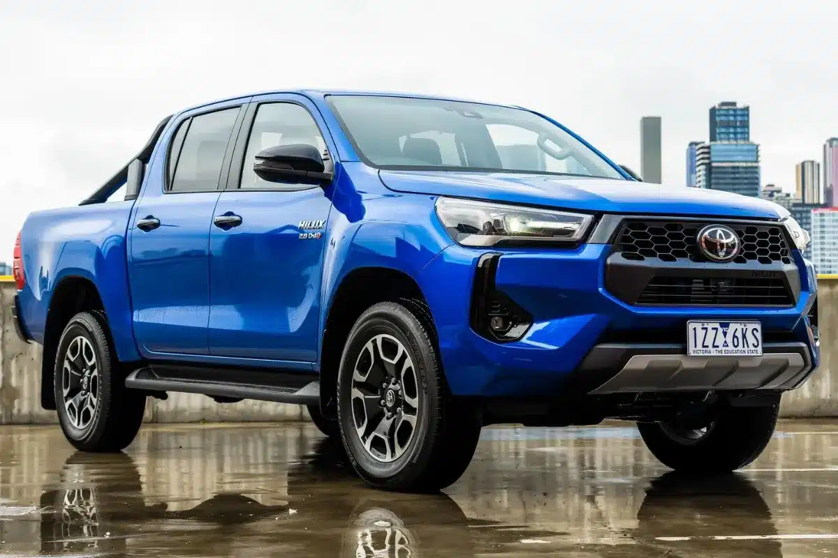 victorian registration plate toyota hilux rebate eligible