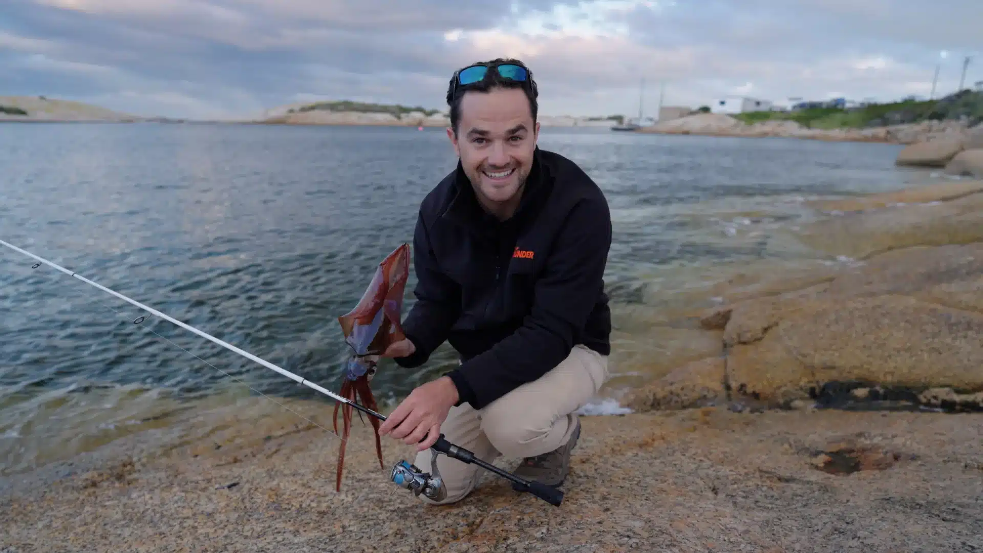 Jono With Squid
