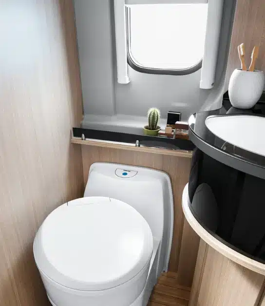 Thetford Toilet - Comfort on Longer Tours