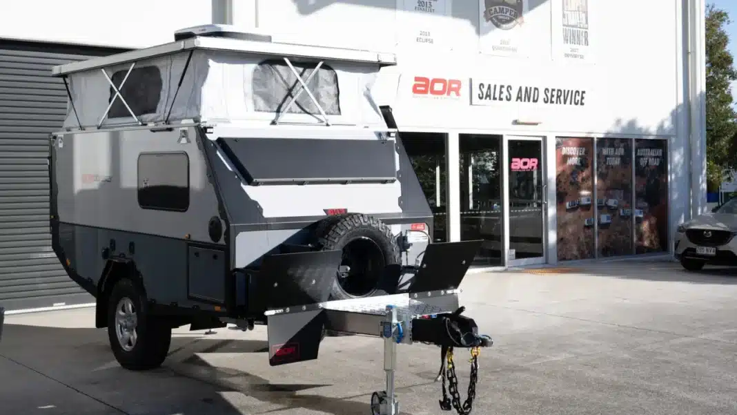 AOR_Administration AOR Caravan at showroom